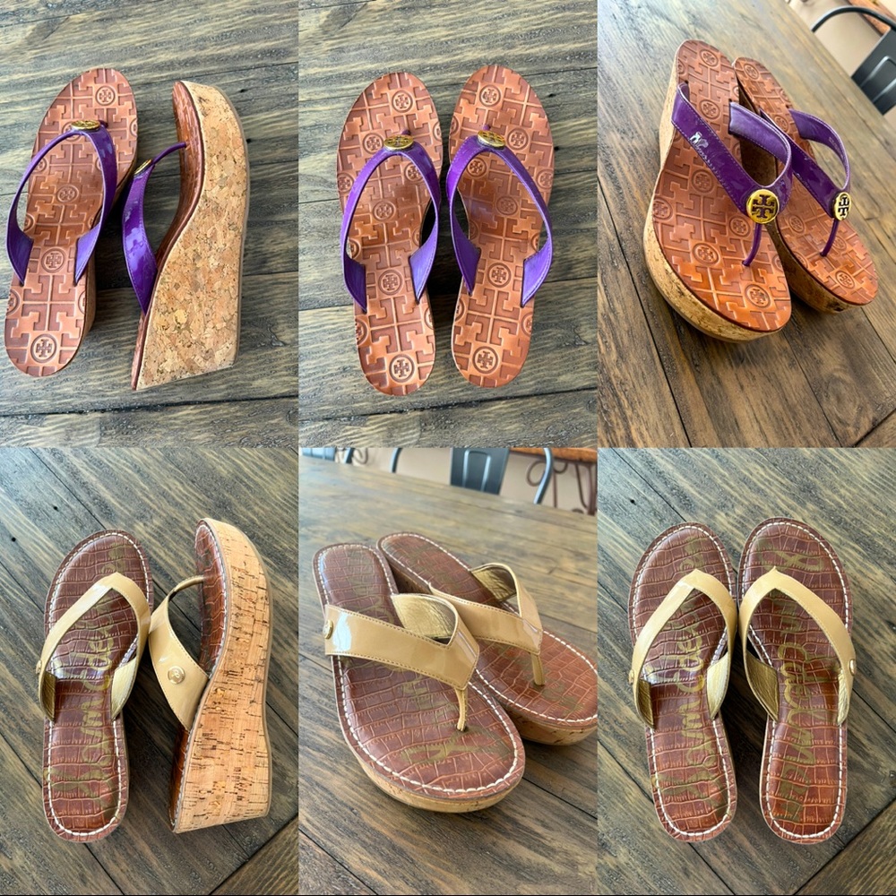 Sam Edelman Wedged sandals AND Michael Kors Wedged sandals